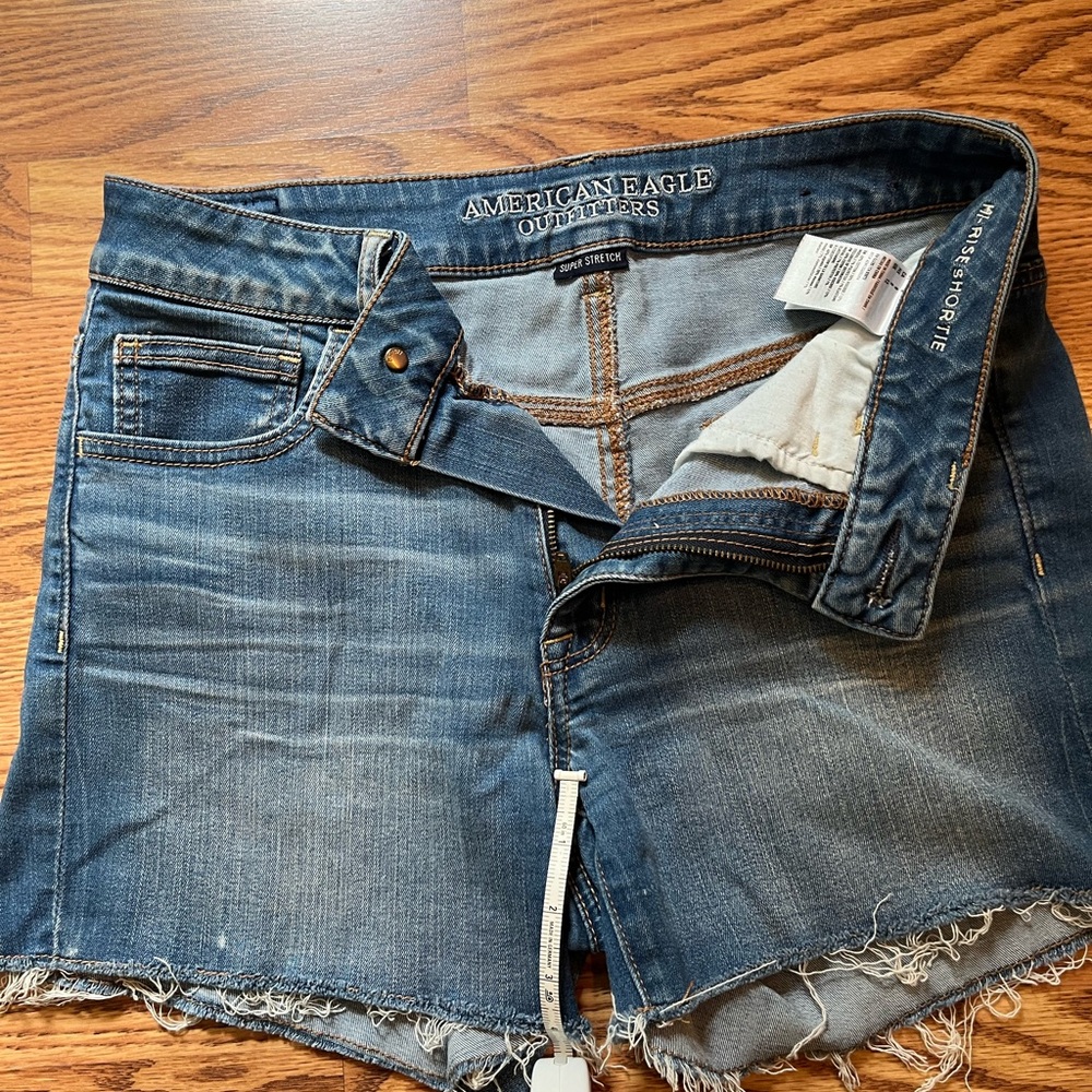 American Eagle Outfitters Blue Denim Shorts